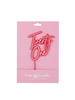 Pink Opaque Twenty One Topper