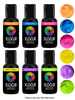 Vivid Electric 6 Pack Gel Colours