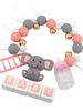 Baby Girl Cake Topper Set
