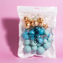 Sprinks 32 Cake Ball Toppers Blue