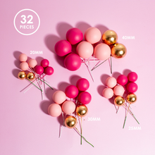Sprinks 32 Cake Ball Toppers - Pink