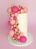 Sprinks 32 Cake Ball Toppers - Pink