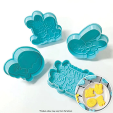 Happy Easter Plunger Cutters 4 Pieces