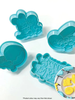 Happy Easter Plunger Cutters 4 Pieces