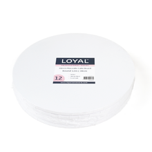 Heavy Duty Masonite Round White Board 12inch x 10mm