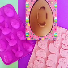 Easter Flower Assorted Silicone Mould