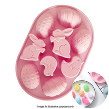 Easter Chick, Bunny & Egg Silicone Mould