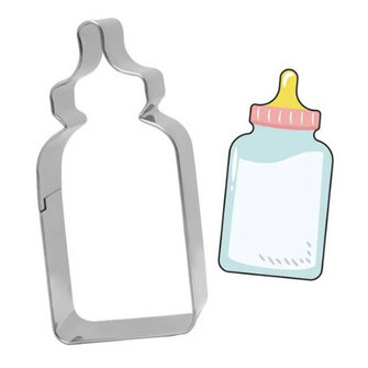 Baby Bottle Metal Cookie Cutter