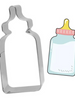 Baby Bottle Metal Cookie Cutter