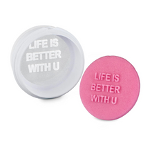 Life Is Better With U Mini Messages Stamp