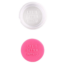 Life Is Better With U Mini Messages Stamp