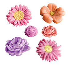 Assorted Flowers Silicone Mould