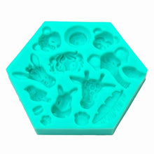 Jungle Animals Silicone Mould