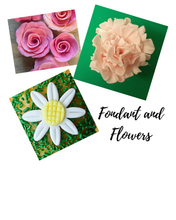 Cake decorating class - Fondant and Flowers