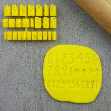 V2 Script Stamps - Number Set Only