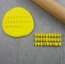 Handwriting Letter Stamps - Number Set Only