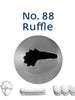 No. 88 Ruffle Standard Stainless Steel Piping Tube