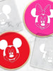Mickey and Minnie Mouse Debosser Set of 2