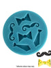 Moustache, Bows and Ties Silicone Mould