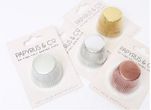 Medium Gold Foil Baking Cups - Pack of 50