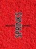 Sprinks Red Nonpareils 85g