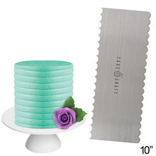 Cake Craft Buttercream Comb with Curves - 10 Inch