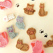 Cat Cookie Cutters - 8 Piece Set