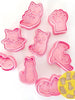 Cat Cookie Cutters - 8 Piece Set