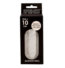 SPRINKS Acetate Roll - 10cm high
