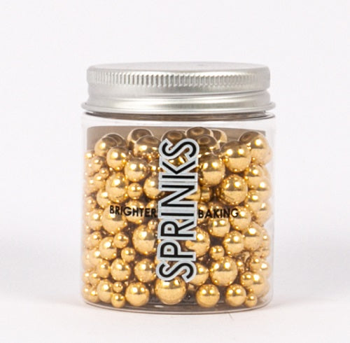 Sprinks Bubble Bubble Shiny Gold Sprinkles 65g - SugarTime– SugarTime ...