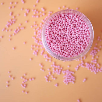 Sprinks Pastel Pink Nonpareils - 65g