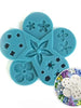 Filler Flowers Silicone Mould