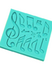 Silicone Mould Music Notes