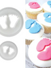 Baby Feet Cookie Cutter 2 pieces