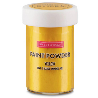 Sweet Sticks Paint Powder Yellow 10ml