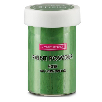 Sweet Sticks Paint Powder Green 10ml