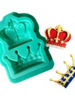King and Queen Crown Silicone Mould