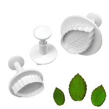 Plunger Cutter Rose leaf 3pc set