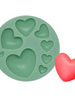 Assorted Heart Silicone Mould