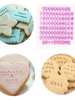 Alphabet and Number Cookie Stamp