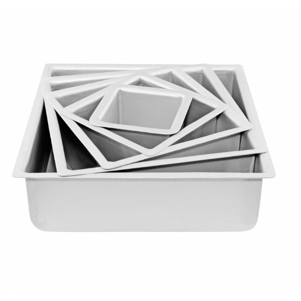 Square Cake Tin 10 Inch 250mm 4in Deep SugarTime SugarTime Cake Decorating Australia