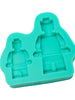 Small & Large Lego Men Silicone Mould