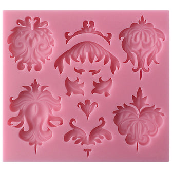 Assorted Scrolls #2 Silicone Mould