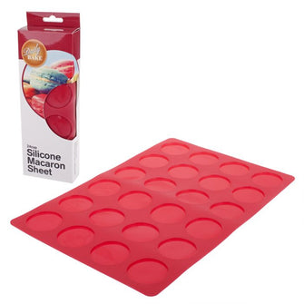 24 Macaron Silicone Sheet