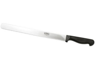 Wavy Edge Knife Plastic Handle 30cm