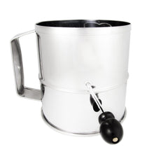 Flour Sifter 8 Cup Crank Handle