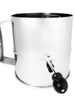 Flour Sifter 8 Cup Crank Handle