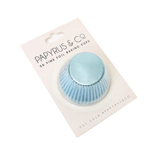 Standard Pastel Blue Foil Baking Cups 50 Pack