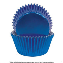 408 Blue Foil Baking Cups 72 Pack