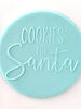 Acrylic Cookies for Santa Debosser Press